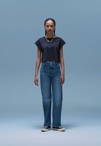 Levi's® RIBCAGE FULL LENGTH - Straight leg jeans - blasted stone clean psk