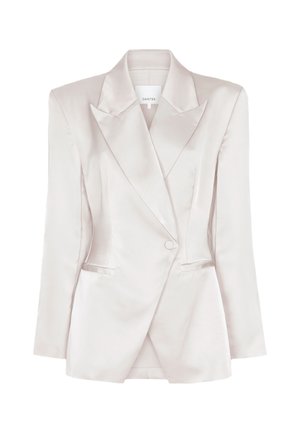 Dante6, DANTE6-RUSH TAILORED SATIN BLAZER - Halflange jas - white