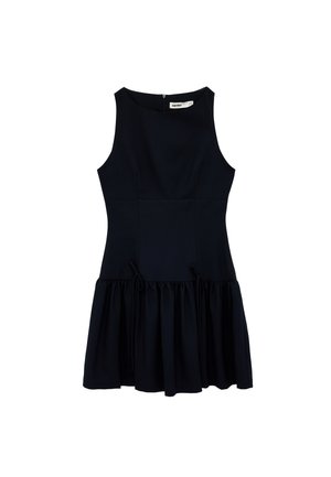 RUFFLED MINI - Vestito casual - dark blue