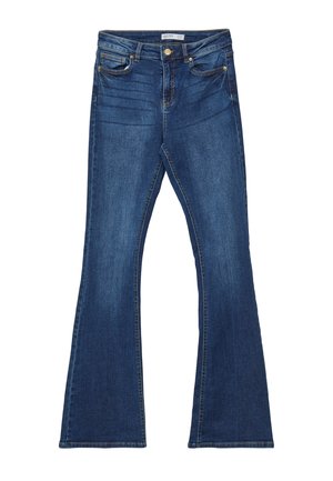 Jeans a zampa - blu denim scuro