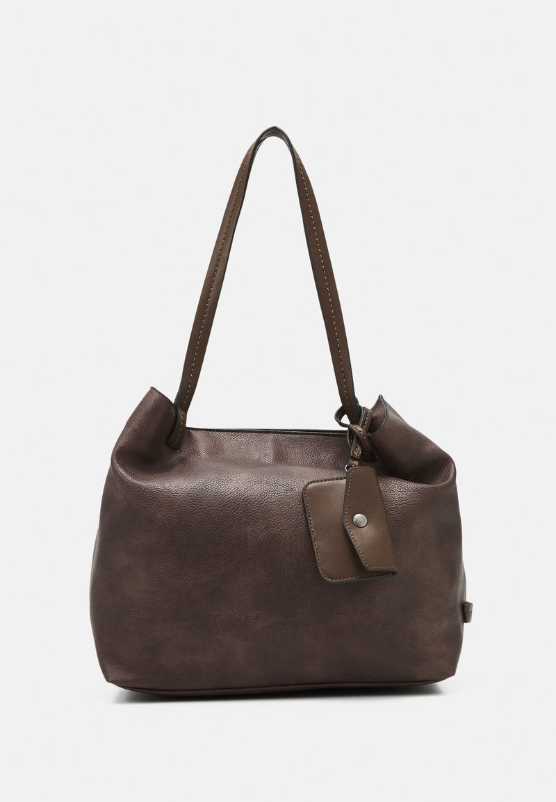 TOM TAILOR RUBIANA - Shopping Bag - dark brown