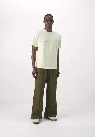 The Kooples MC - Marškinėliai su spaudiniu - bright yellow
