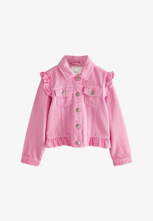 FRILL SHOULDER REGULAR FIT - Traper jakna - bright pink