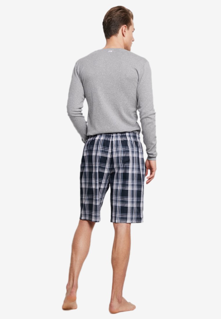 Herren Pyjamas | Schiesser Nachtwäsche Hose blue/blau-meliert - NG04806 Herren Pyjamas | Schiesser Nachtwäsche Hose blue/blau-meliert - NG04806