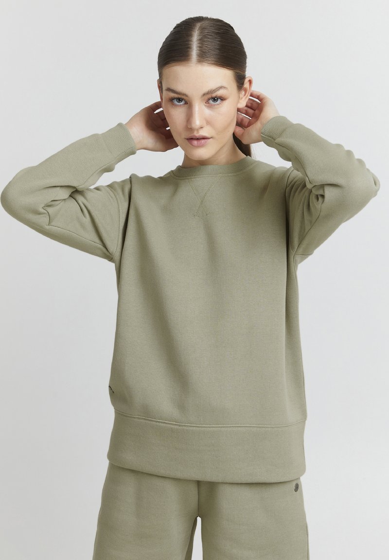 Oxmo - OXHOLMA - Sweatshirt - seagrass, Enlarge