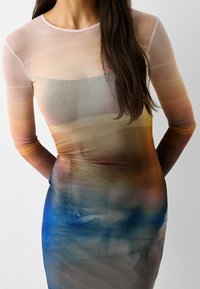 Bershka Maxiklänning - blue denim