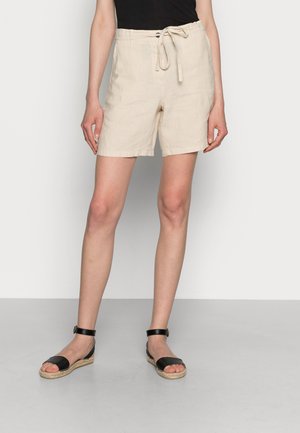 STRAIGHT FIT MEDIUM RISE REGULAR LEG - Shorts - summer taupe