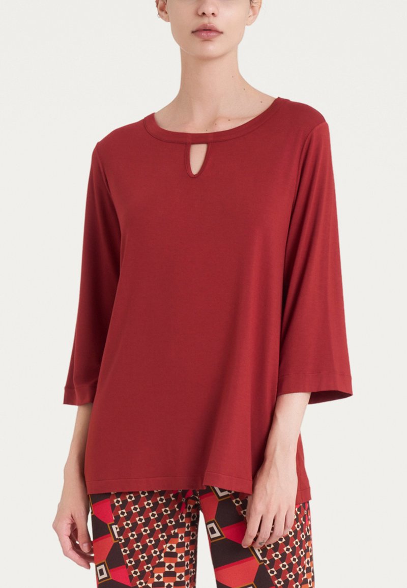 RAGNO FASHION LINE - Maglietta a manica lunga - bordeaux
