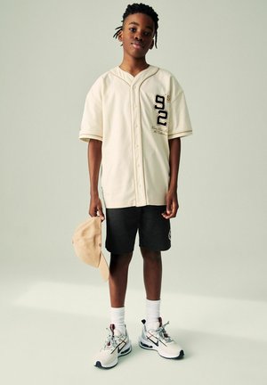 Next VARSITY SET - REGULAR FIT - Printtipaita - cream black