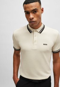 BOSS Polo - open white eleven