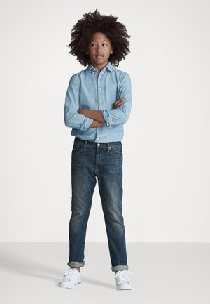 COTTON CHAMBRAY SHIRT - Shirt - light blue