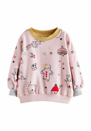 CHRISTMAS-REGULAR FIT - Melegítőfelső - pale pink