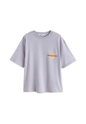 Next, REGULAR FIT - BANANA GRAPHIC T-SHIRT - Printtipaita - light purple