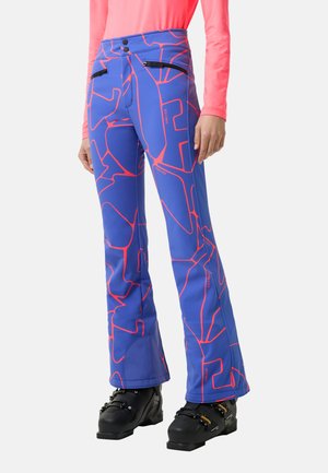 IREEN - Ski pants - blau pink
