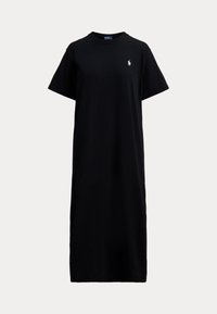 COTTON JERSEY T-SHIRT DRESS - Trikotaažkleit - black