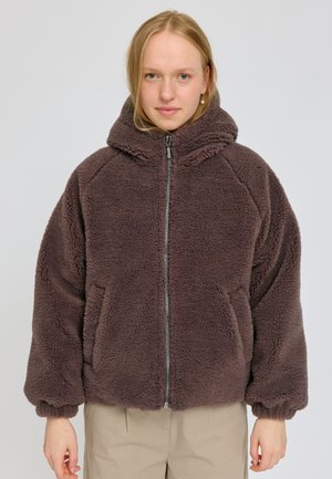 HOODED - Winterjacke - eggplant