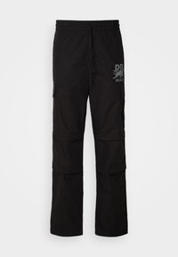 GARLO - Pantalon cargo - black