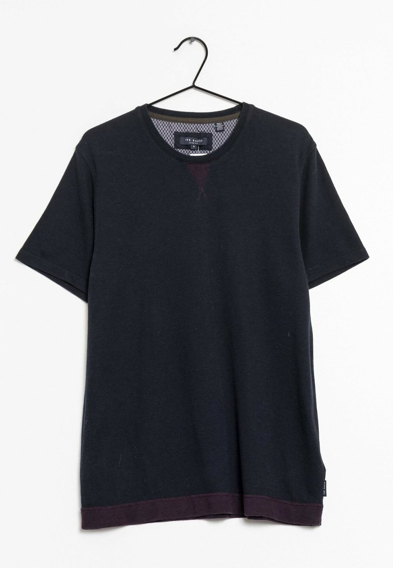 Ted Baker Jednoduché tričko - blue