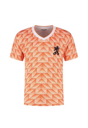 Swedemount, NEDERLAND WK T-SHIRT HEREN ORANJE-M. - T-shirt print - orange