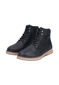 Rieker Botines con cordones - schwarz