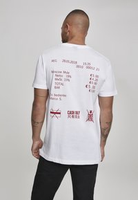Mister Tee CASH ONLY - Camiseta estampada - black