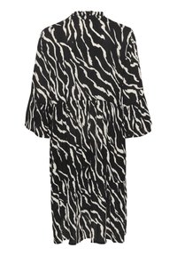 Kaffe KAHERA - Denné šaty - black   antique zebra print