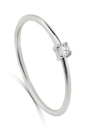 DELICATE TOUCH - Ring - silberfarben weiss