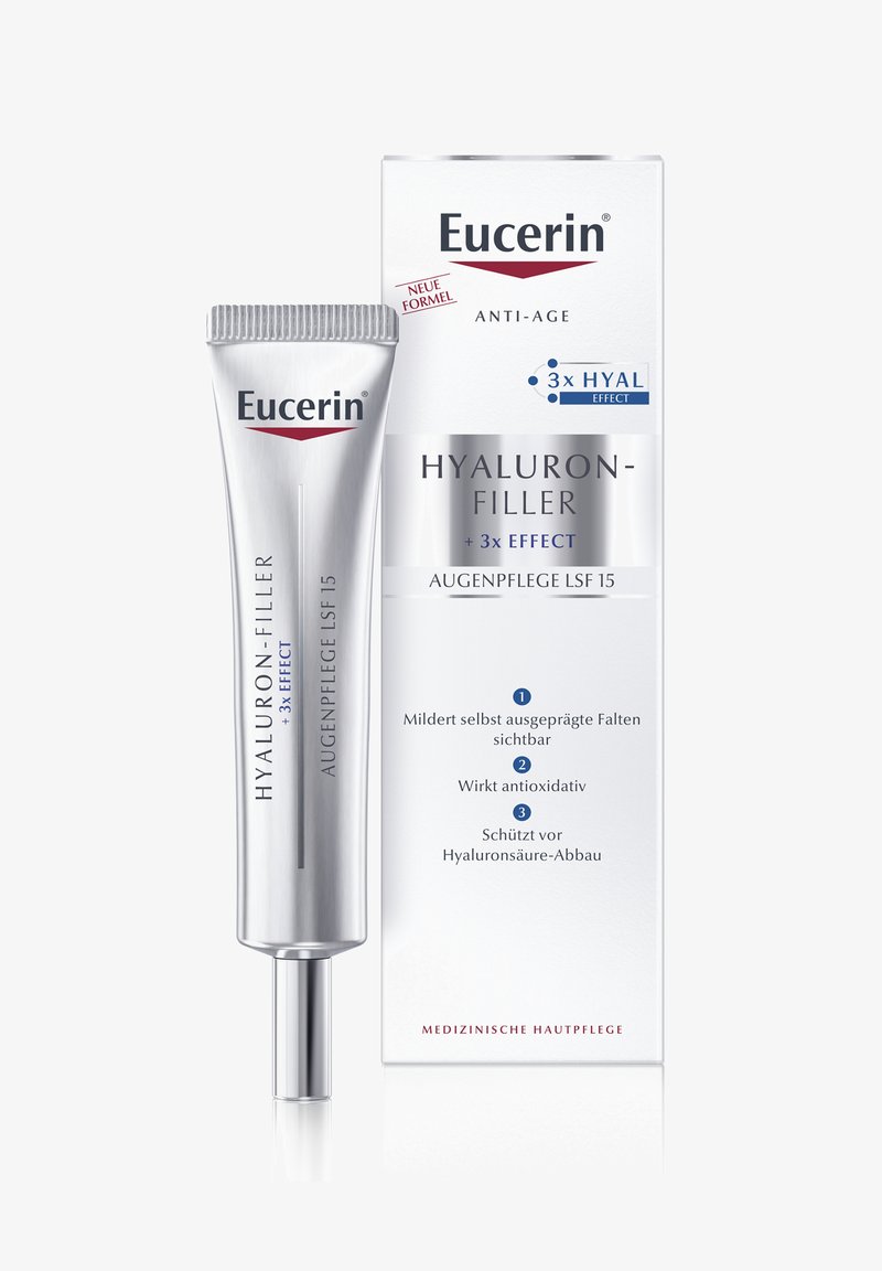 Eucerin AUGENPFLEGE ANTI AGING AUGENPFLEGE HYALURON-FILLER, AUGENCREME M - Augenpflege - transparent