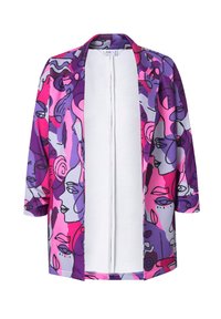 3/4 SLEEVE OPEN FRONT ALL OVER  - Bleiseri - neon berry