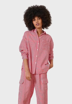 TED - Button-down blouse - red