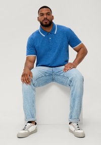 s.Oliver À LA TEXTURE FIL FLAMMÉ - Koszulka polo