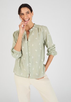 BRODÉE - Blouse - vert jade