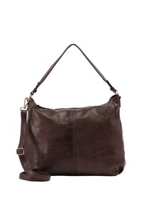 HANNAH - Borsa a mano - dunkelbraun