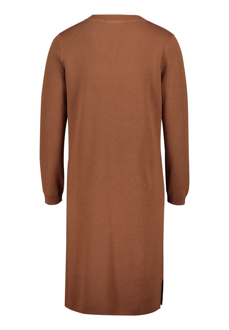 Damen Freizeitkleider | Cartoon Strickkleid braun - ZJ27400 Damen Freizeitkleider | Cartoon Strickkleid braun - ZJ27400