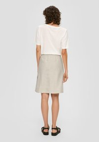 s.Oliver Jupe trapèze - beige