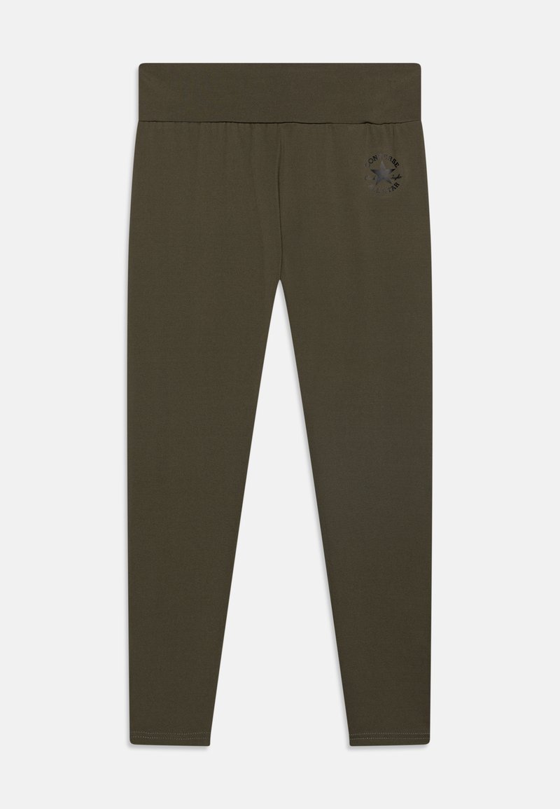 Converse CHUCK PATCH HIGH RISE - Leggings - khaki