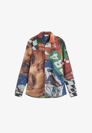 Desigual, COLLAGE PRINT SHIRT - Camicia - red