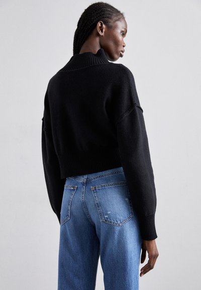 FRAME LE MEC - Sirgete säärtega teksad - blue denim