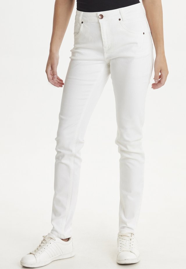 Weisse Jeans Damen