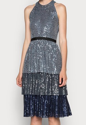 Vestido de cóctel - stone blue denim