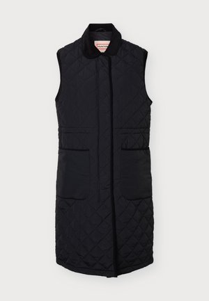 Hunter ORIGINAL, LONG QUILTED GILET - Елек - black