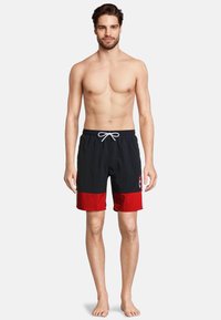 Fila APPAREL SCIACCA  - Shorts da mare - black iris true red bright white