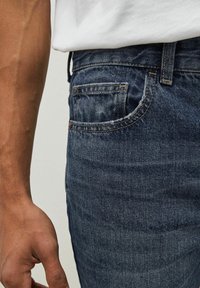Next DEEP FIT WITH STRETCH - Šiek tiek platėjantys apačioje džinsai - vintage blue