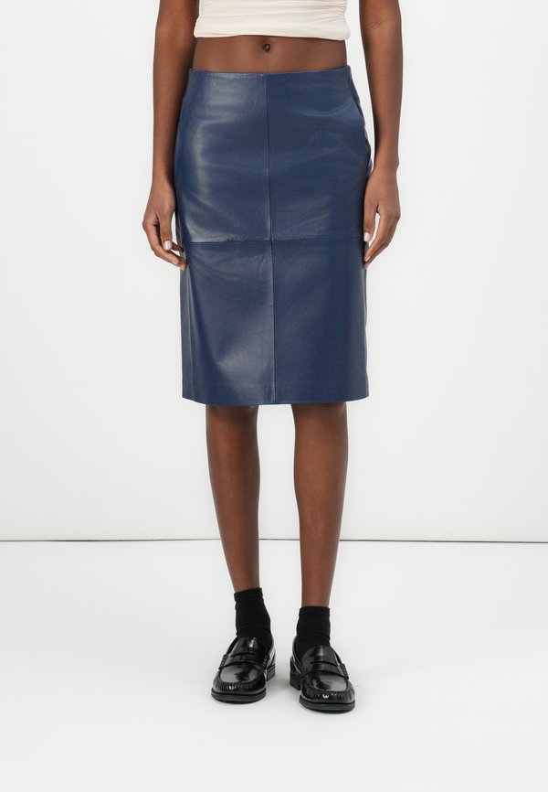JAYAN - Leather skirt