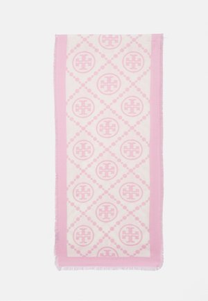 Tory Burch BORDERED OBLONG - Šalikas - pink