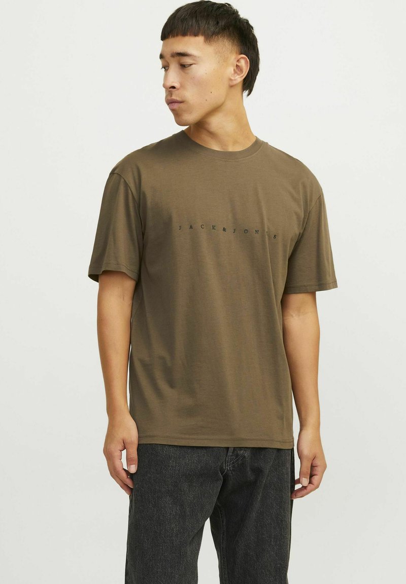 Jack & Jones ESTAR SS NOOS - Majica kratkih rukava s printom - canteen