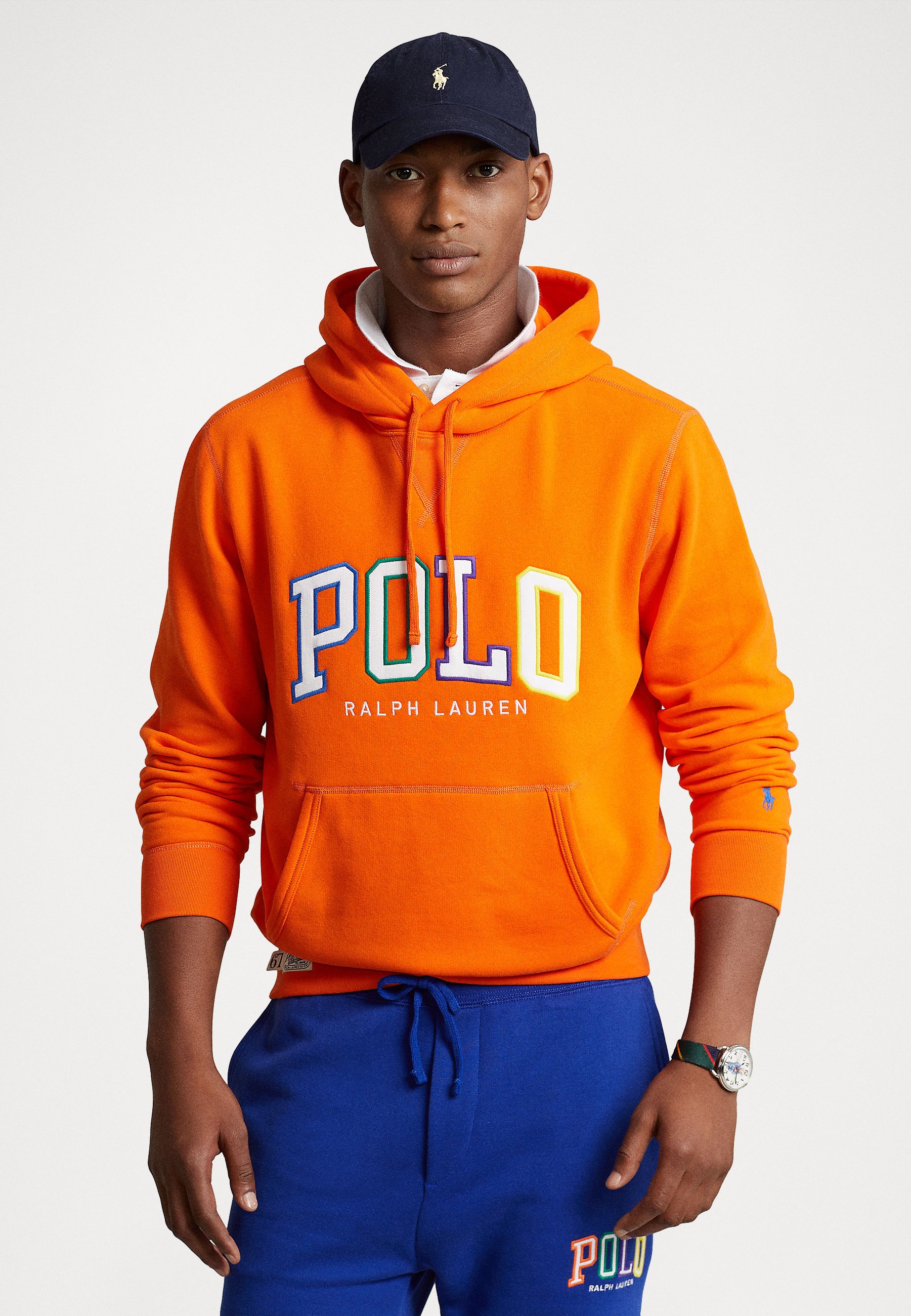 Polo Ralph Lauren THE RL FLEECE LOGO HOODIE - Sweatshirt - sailing orange/ orange - Zalando.de