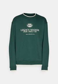 LEGACY MANOR LOOSE CREW   - Mikina - dark green