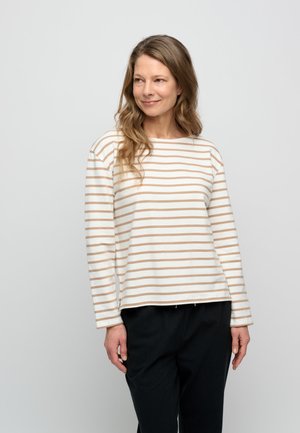 BLESSED  STRIPE - Sweatshirt - ecru   warm sand
