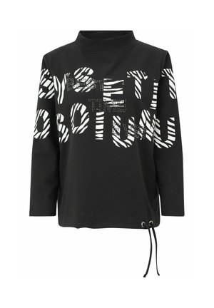 Long sleeved top - schwarz